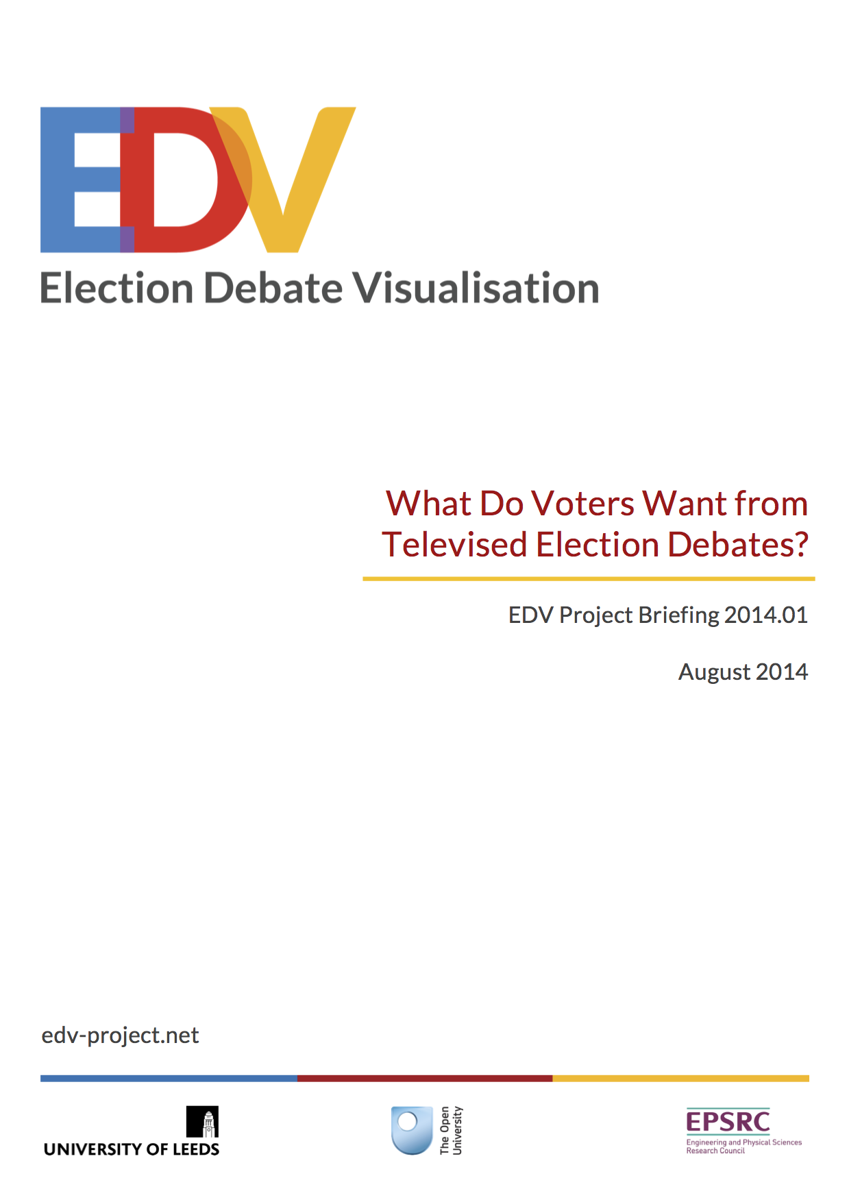 EDV briefing 2014.01